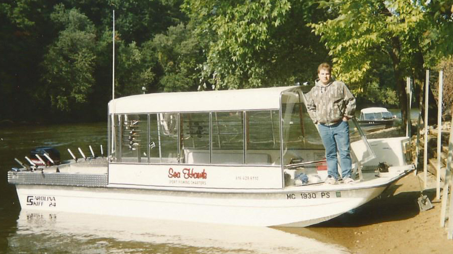 ST JOSEPH RIVER CHARTERS — Lake Michigan Fishing Charters Seahawk