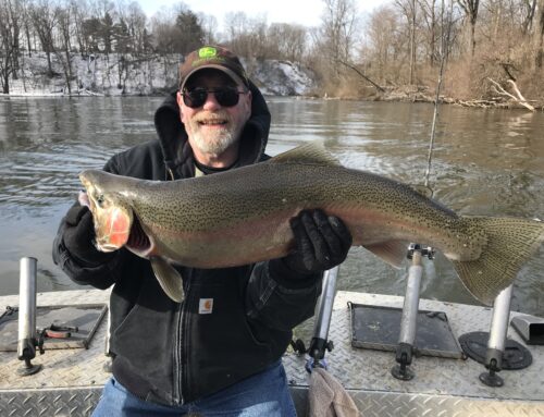 Fishing the St. Joseph River in November