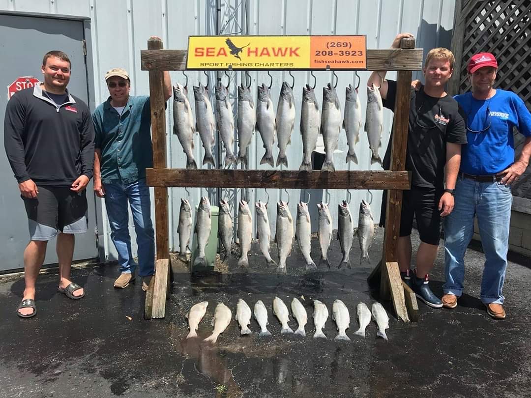 Lake Michigan Fishing | Sea Hawk Sportfishing Charters